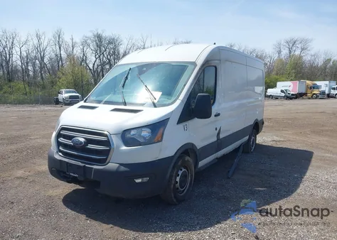 2020 Ford Transit-250 из США, поврежденный, VIN 1FTBR1C85LKA81267